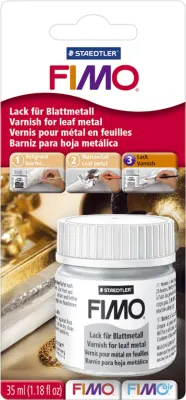 FIMO AKSESUAR METAL YAPRAK VERNİKLİ 10 PC 8783 BK 10