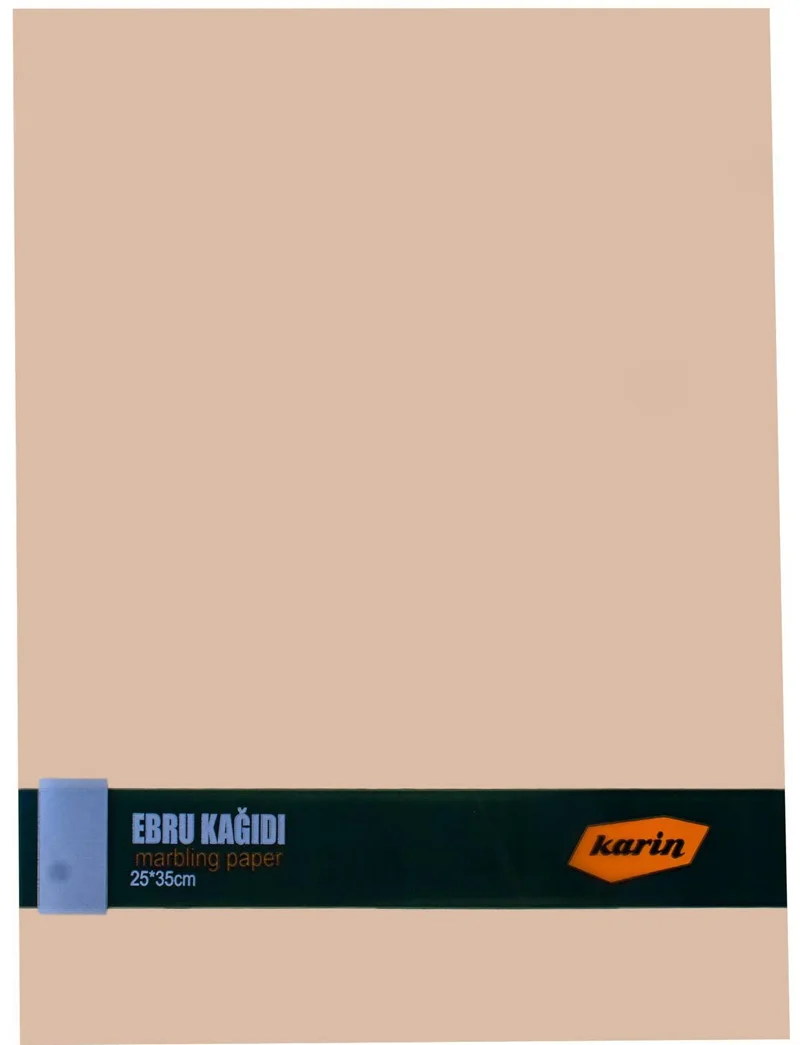 KARİN EBRU KAĞIDI ŞAMUA (25X35CM) 70 GR. 100 AD. 6114003025
