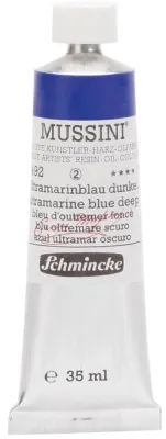 SCHMİNCKE MUSSİNİ ARTİST YAĞLI BOYA 35 ML SERİ 2 492 ULTRAMARİNE BLUE DEEP 10492009