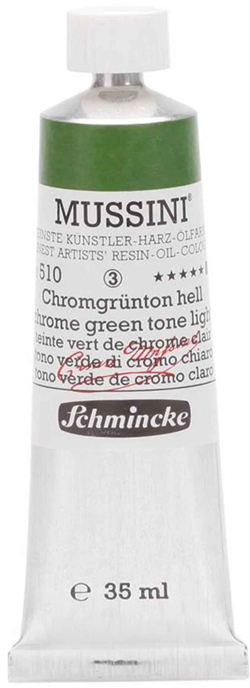 SCHMİNCKE MUSSİNİ ARTİST YAĞLI BOYA 35 ML SERİ 3 510 CHROME GREEN HUE LİGHT 10510009