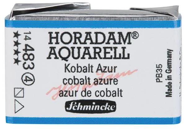 SCHMİNCKE HORADAM AQUARELL ARTİST SULU BOYA TAM TABLET SERİ 4 483 COBALT AZURE 14483043