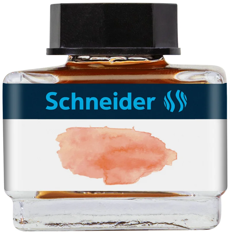 SCHNEIDER DOLMA KALEM  MÜREKKEBİ CAM ŞİSE 15 ML 6936 TURUNCU SCD304
