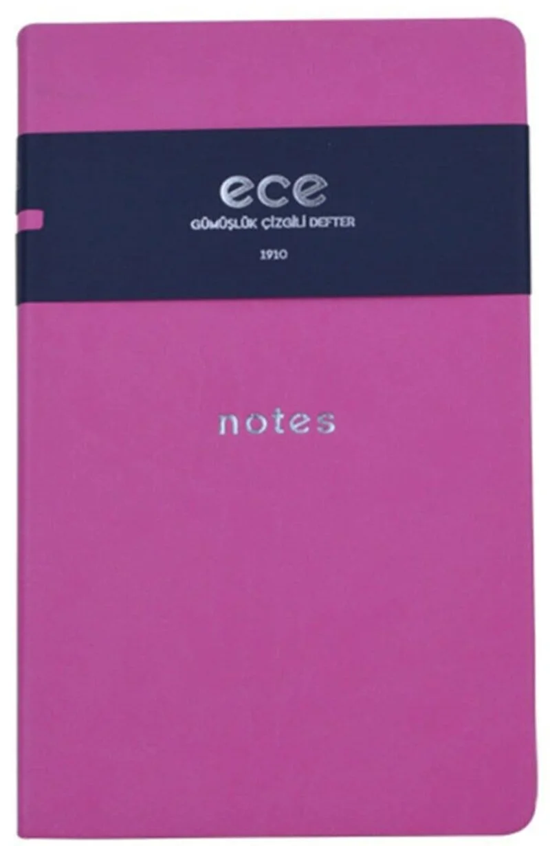 ECE DEFTER 13x21 GÜMÜŞLÜK ÇİZGİLİ