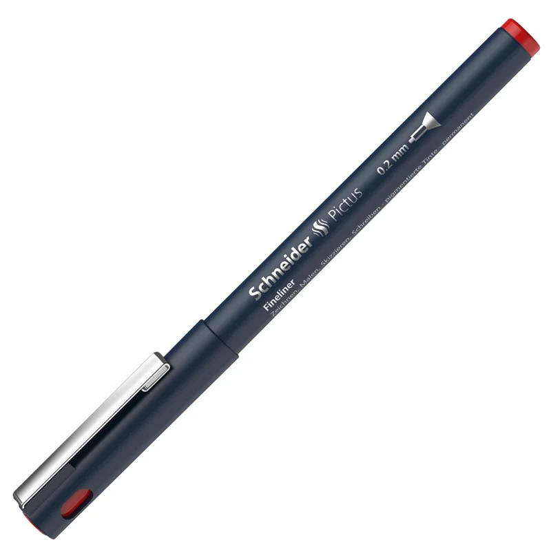 SCHNIDER TEKNİK ÇİZİM KALEMİ PICTUS 0.2 KIRMIZI SCK109