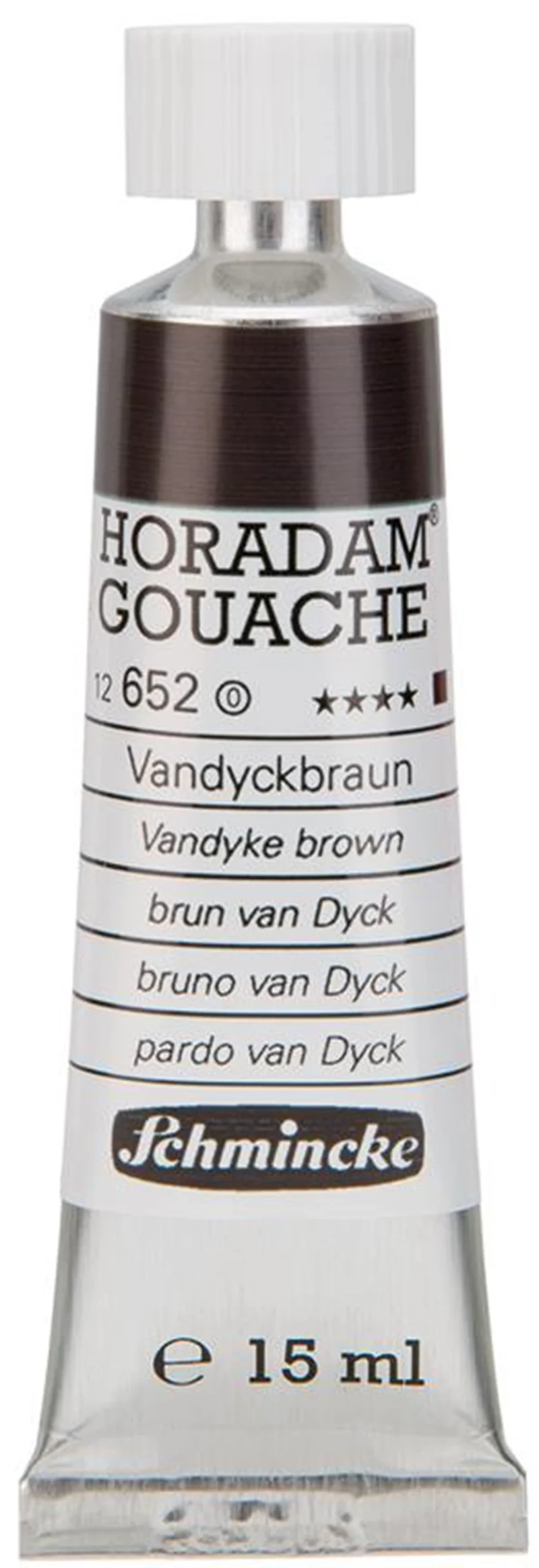 SCHMİNCKE HORADAM GOUACHE ARTİST GUAJ BOYA 15 ML SERİ 1 652 VANDYKE BROWN 12652006