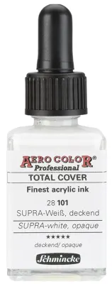SCHMİNCKE AERO COLOR AKRİLİK MÜREKKEP 28 ML 101 SUPRA WHİTE OPAQUE 28101023