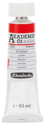 SCHMİNCKE AKADEMİE ÖL COLOR YAĞLI BOYA 60 ML SERİ 1 302 SCARLET 41302011