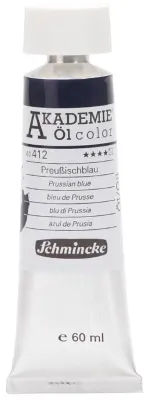 SCHMİNCKE AKADEMİE ÖL COLOR YAĞLI BOYA 60 ML SERİ 1 412 PRUSSİAN BLUE 41412011