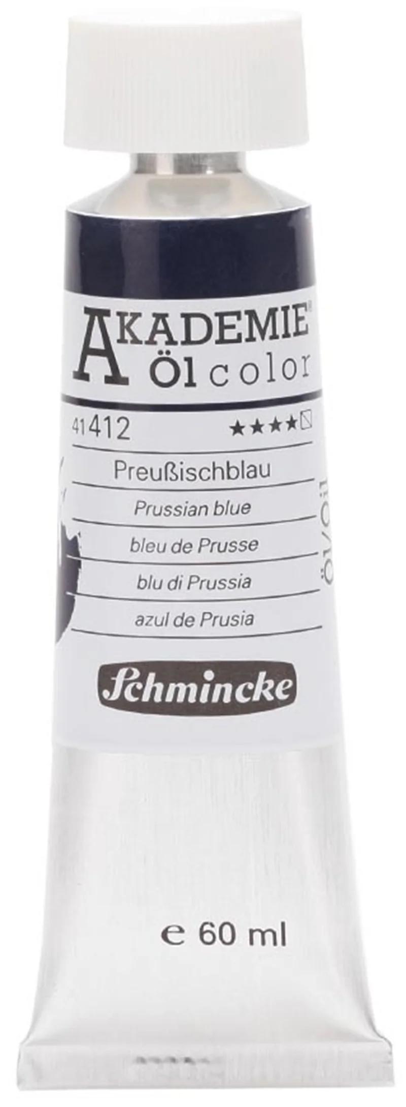 SCHMİNCKE AKADEMİE ÖL COLOR YAĞLI BOYA 60 ML SERİ 1 412 PRUSSİAN BLUE 41412011