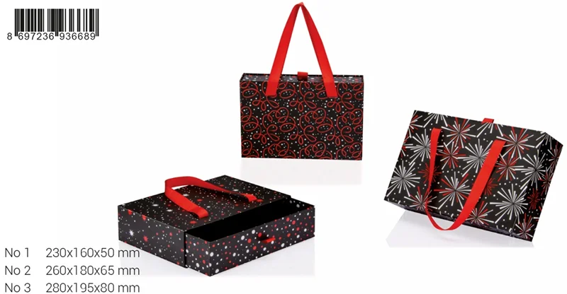 GIPTA KUTU SETİ 3 LÜ FESTIVE GIFT BX66890