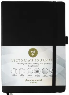 VJ DEFTER VENZI PLANLAYICI SERT KAPAK 14x20 Cm. 100 Gr. KREM 96 YP. NOKTALI SİYAH 1050