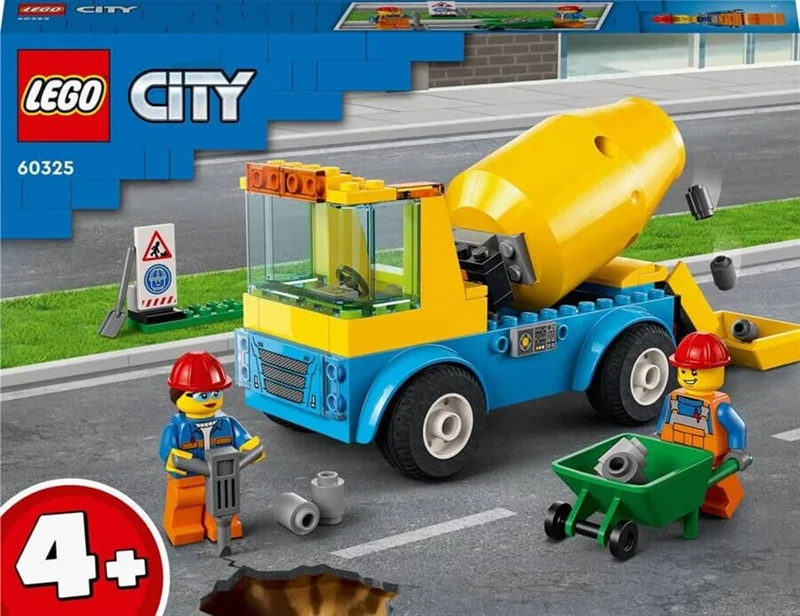 ADORE LEGO CITY CEMENT MİXER TRUCK ADR-LSC60325