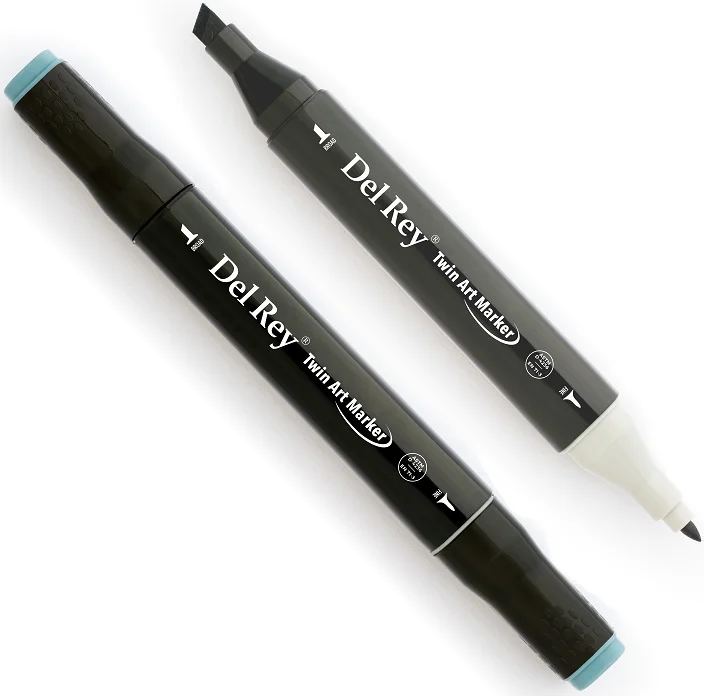 DEL REY GRAFİK MARKÖR TWIN MN-DRBG7 BLUE GREY