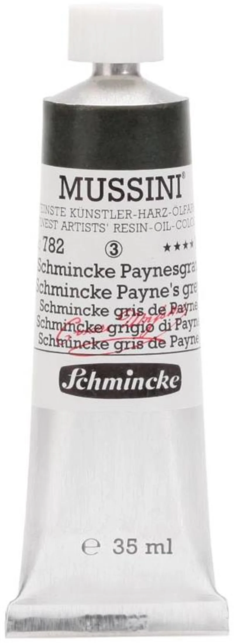 SCHMİNCKE MUSSİNİ ARTİST YAĞLI BOYA 35 ML SERİ 3 782 SCHMİNCKE PAYNE'S GREY 10782009