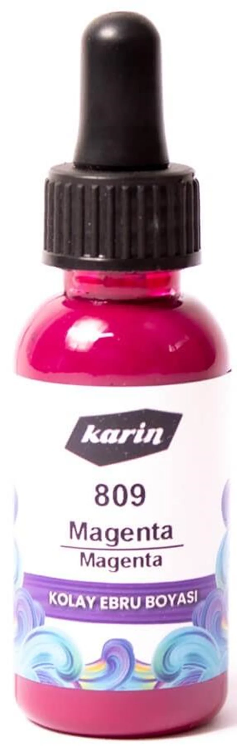 KARİN KOLAY EBRU BOYASI 30 ML 809 MAGENTA 61809030