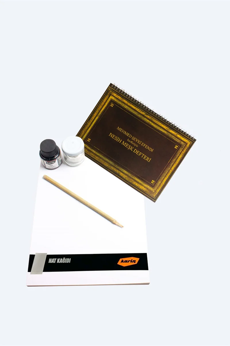 KARİN NESİH YAZI İLE HAT BAŞLANGIÇ SETİ 1 6216001097