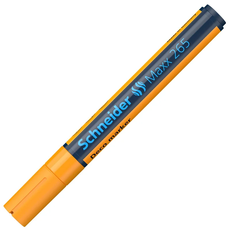SCHNEIDER DEKORATİF MARKÖR MAXX 265 2.0-3.0 NEON TURUNCU SCM404