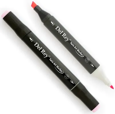 DEL REY GRAFİK MARKÖR TWIN MN-DR138 LIGHT PINK