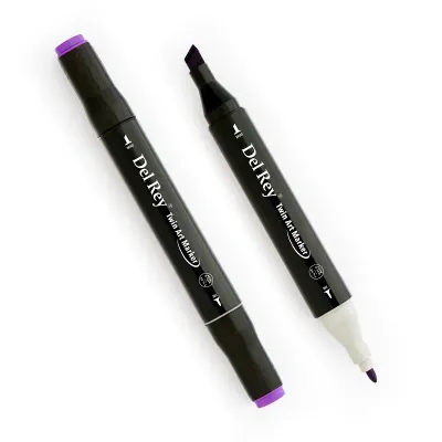 DEL REY GRAFİK MARKÖR TWIN MN-DR082 LIGHT VIOLET