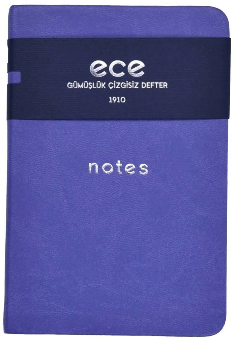 ECE DEFTER 9x13,5 GÜMÜŞLÜK DÜZ