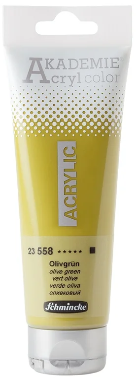 SCHMİNCKE AKADEMİE AKRİLİK BOYA 120 ML 558 OLİVE GREEN 23558012