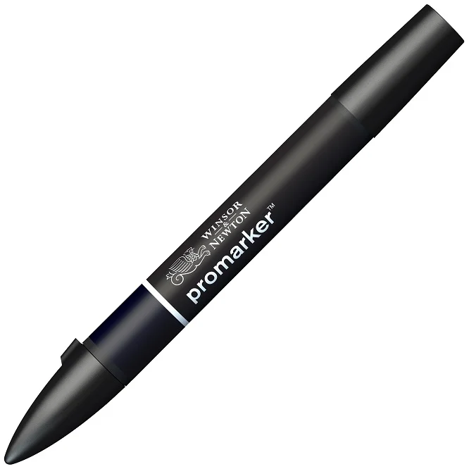 W&amp;N PROMARKER KALEM BLUE BLACK WN-0203383