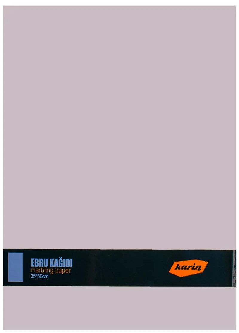 KARİN EBRU KAĞIDI KREM 90 GR 100 ADET 35X50 6114002035