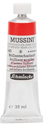 SCHMİNCKE MUSSİNİ ARTİST YAĞLI BOYA 35 ML SERİ 4 340 BRİLLİANT SCARLET 10340009
