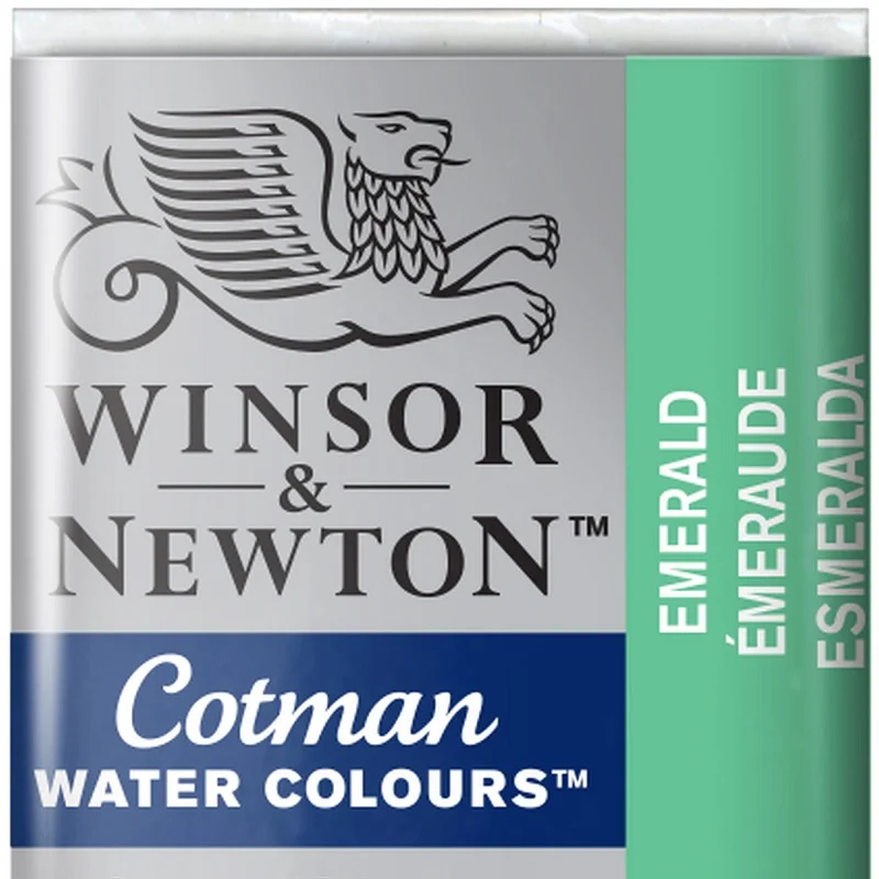 W&amp;N SULU BOYA COTMAN YARIM TABLET EMERALD 235 WN-0301235