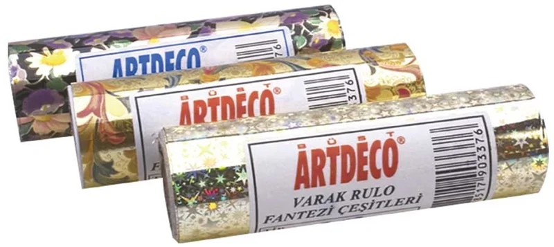 ARTDECO VARAK RULO 10 CM x 5 MT BRONZ ALTIN Y-100-D24BA