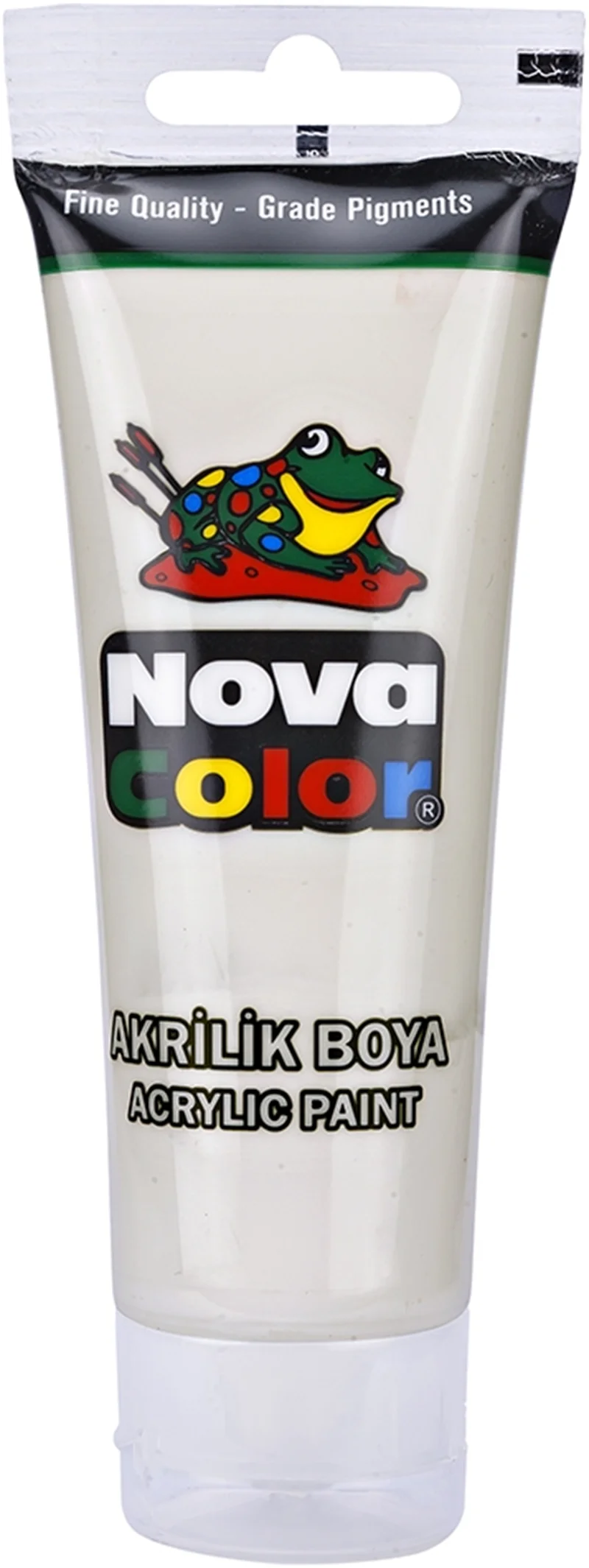 NOVA COLOR AKRİLİK BOYA TÜP 75 GR SEDEF BEYAZ NC-2225