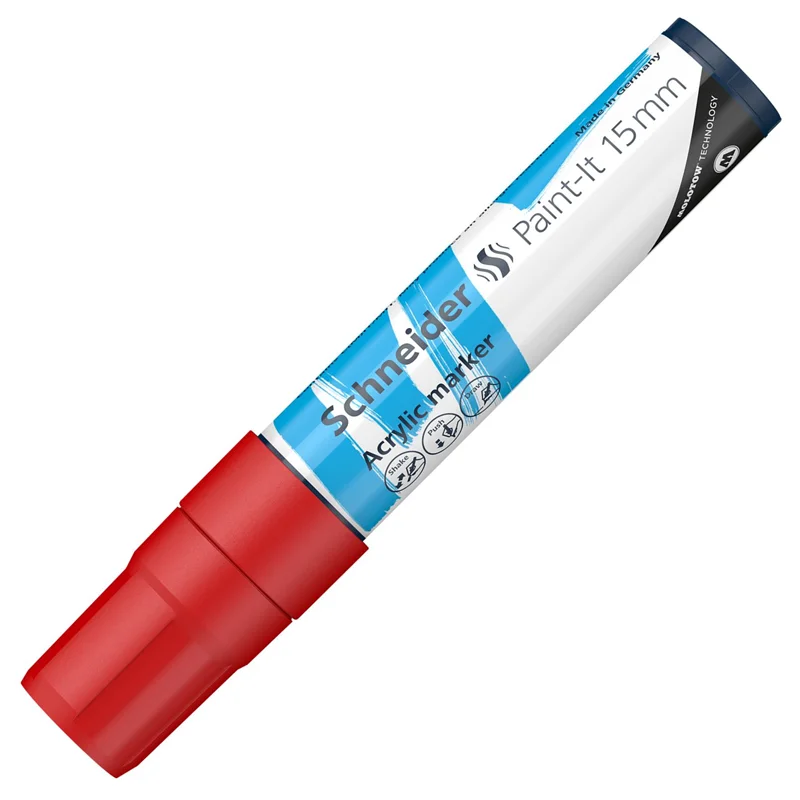 SCHNEIDER AKRİLİK MARKER 330 15.0 KIRMIZI SCM543