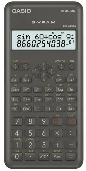 CASIO HESAP MAKİNESİ BİLİMSEL FX-350MS-2-W-DH-F