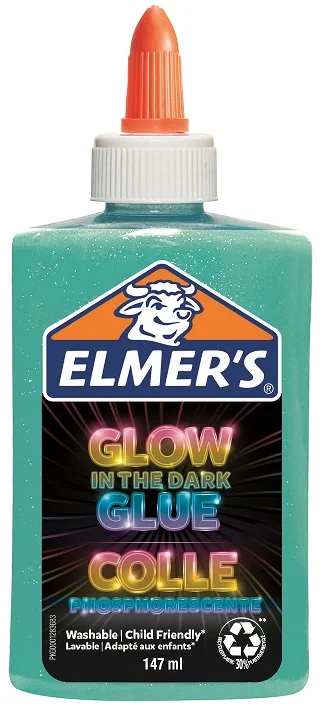 ELMERS YAPIŞTIRICI 147 ML KARANLIKTA PARLAYAN MAVİ 2162078
