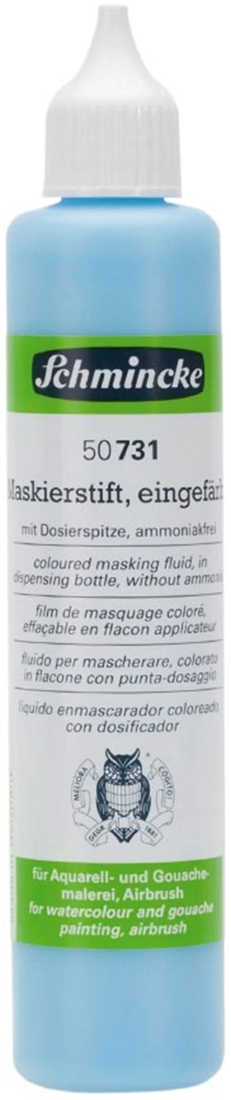 SCHMİNCKE MEDİUM 731 MASKİNG FLUİD MAVİ RENKLİ MASKELEME SIVISI 100 ML 50731008