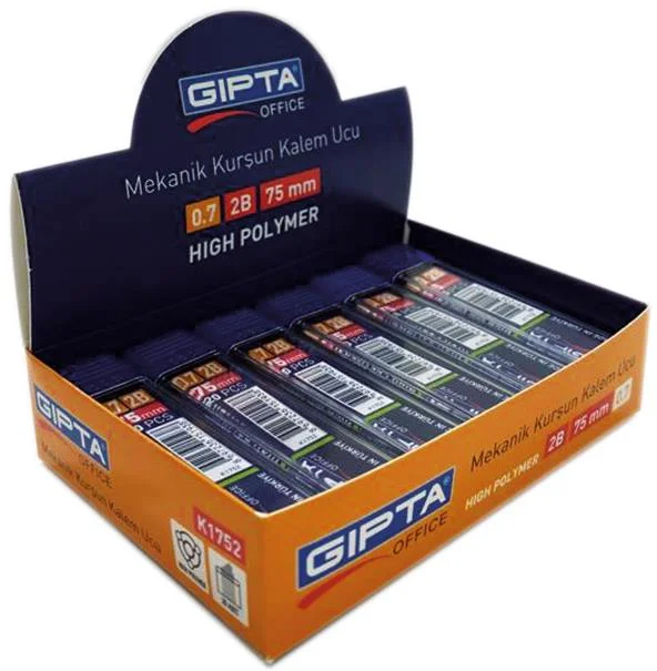 GIPTA MİN 0.7 2B 75 MM 20 Lİ TÜP K175200