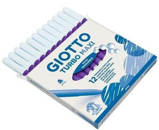 GIOTTO KEÇELİ KALEM TURBO MAXI MOR 456035