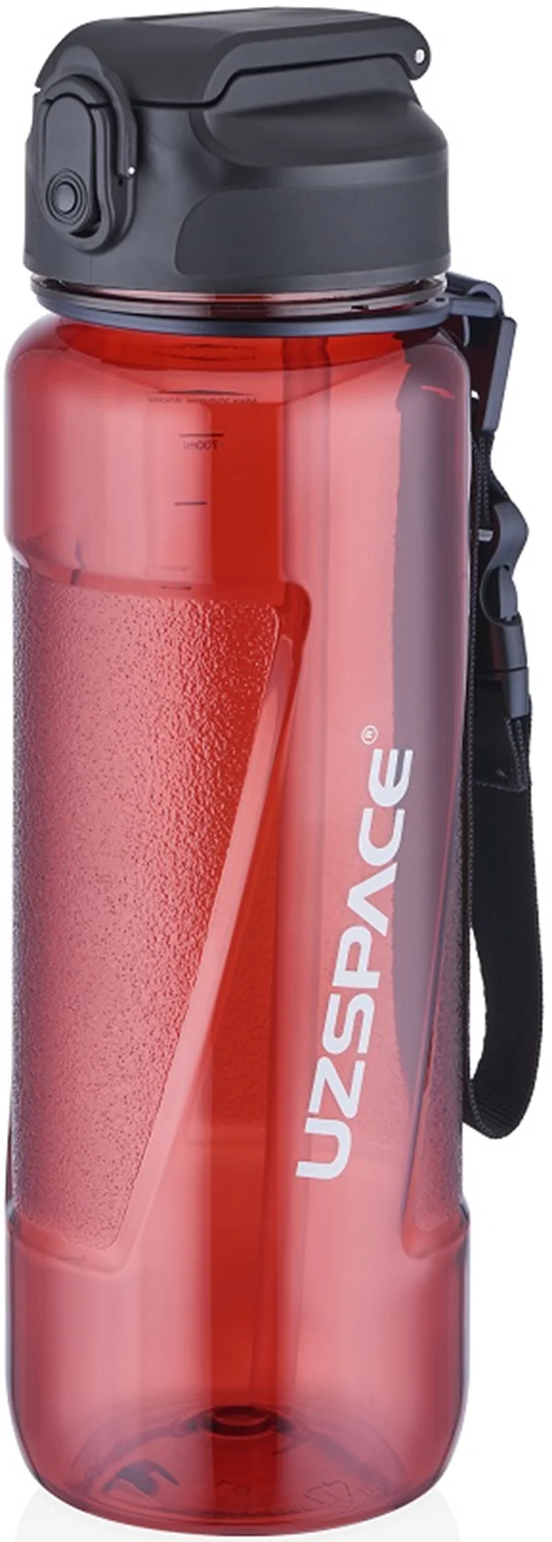 UZSPACE MATARA TRITAN PİPETLİ 6056 850 ML KIRMIZI