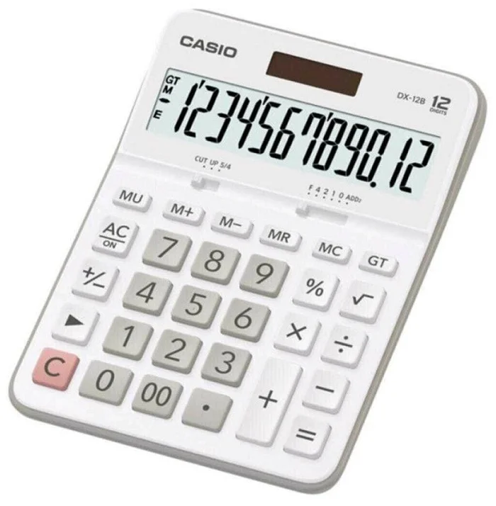 CASIO HESAP MAKİNESİ DX-12B-WE