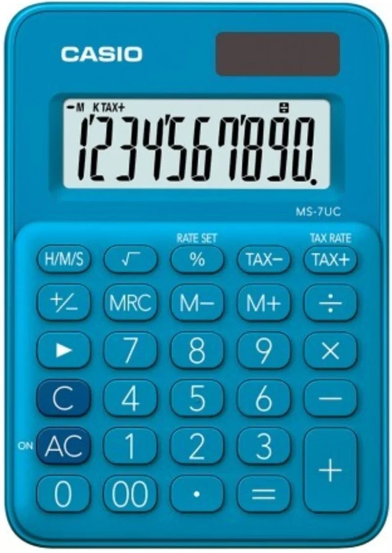 CASIO HESAP MAKİNESİ MS-7UC-BU