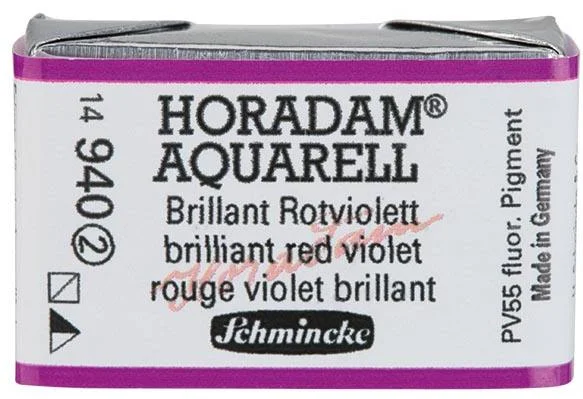 SCHMİNCKE HORADAM AQUARELL ARTİST SULU BOYA TAM TABLET SERİ 2 940 BRİLLİANT RED VİOLET 14940043