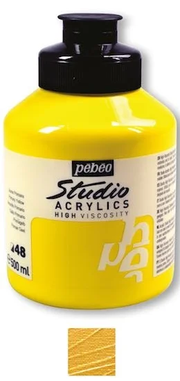 PEBEO AKRİLİK BOYA STUDIO 500 ML 172*350 IRIDESCENT PRECIOUS GOLD
