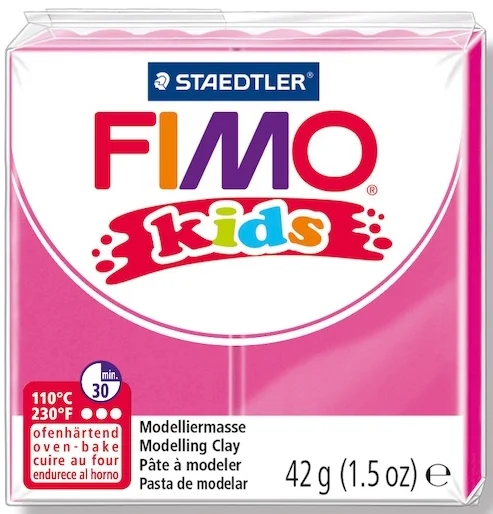 FIMO KIDS MODELLEME KİLİ 42 GR FUŞYA 8030-220 02
