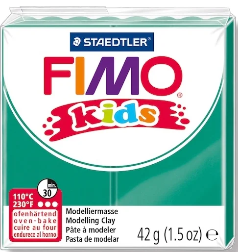 FIMO KIDS MODELLEME KİLİ 42 GR YEŞİL 8030-5 02