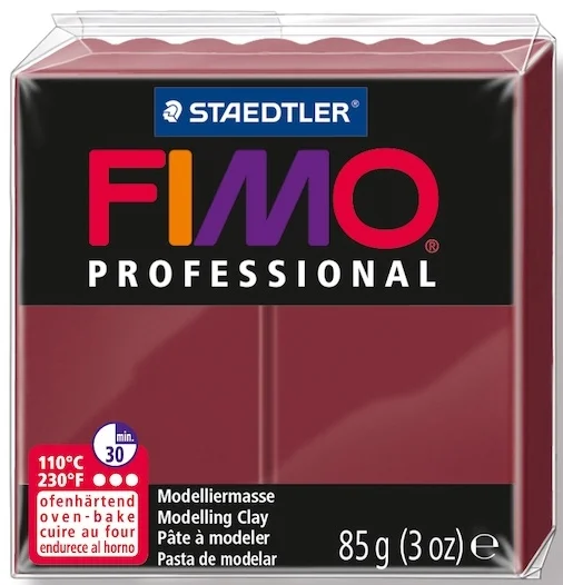 FIMO PROFESSIONAL MODELLEME KİLİ 85 GR BORDO 8004-23
