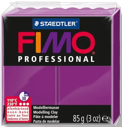 FIMO PROFESSIONAL MODELLEME KİLİ 85 GR MOR MENEKŞE 8004-61