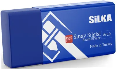 SİLKA SİLGİ SINAV MAVİ 24 LÜ ART.9