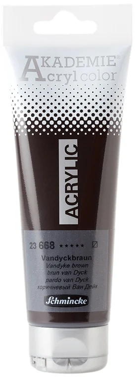 SCHMİNCKE AKADEMİE AKRİLİK BOYA 120 ML 668 VANDYKE BROWN 23668012