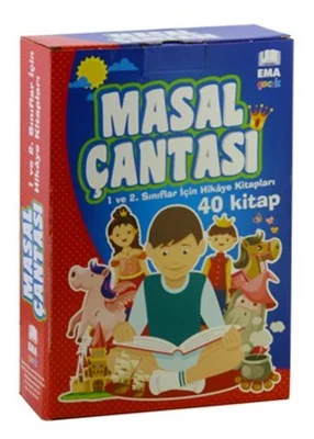 EMA ÇOCUK - MASAL ÇANTASI 1 ve 2.SINIF 40 KİTAP