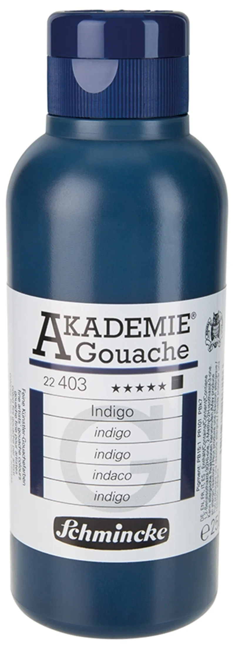 SCHMİNCKE AKADEMİE GUAJ BOYA 250 ML 403 İNDİGO 22403027